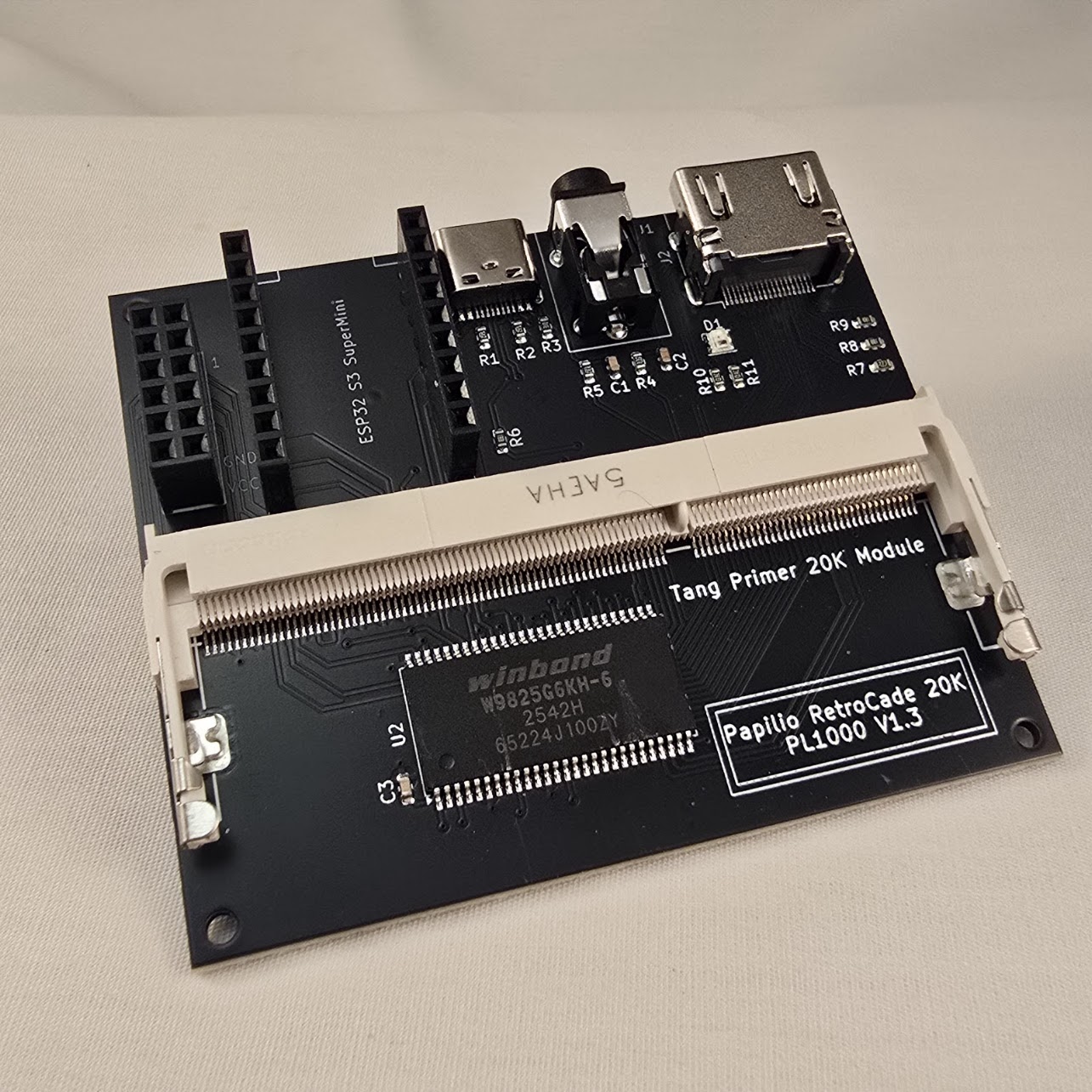 Papilio Retrocade 20K board